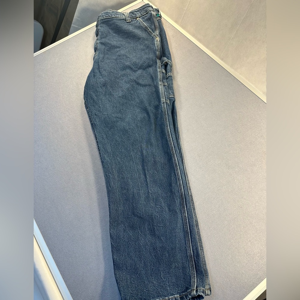 Lee Workwear Men's Classic Indigo Straight Carpenter Jeans Size 44x32